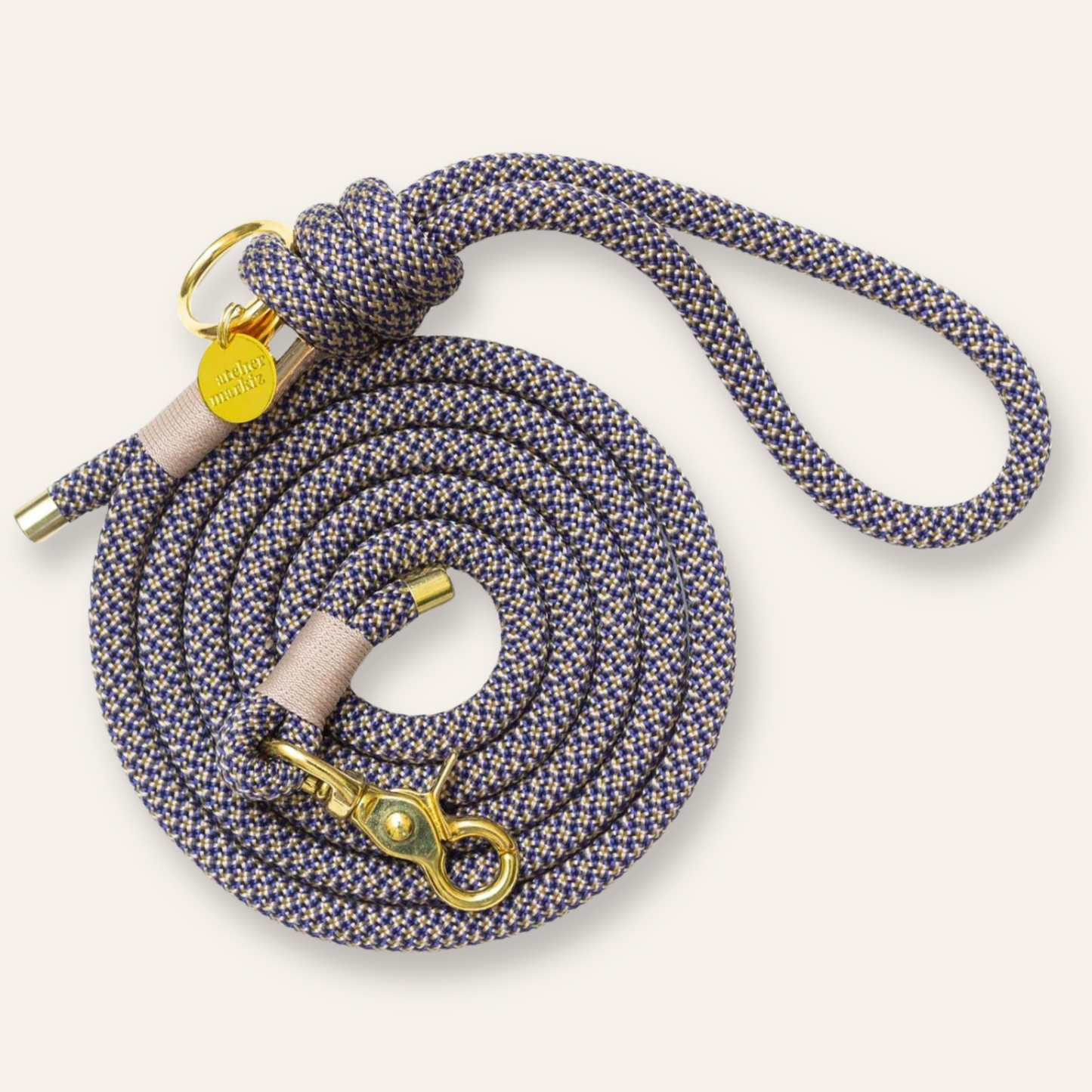 Hands-Free Rope Leash - Midnight