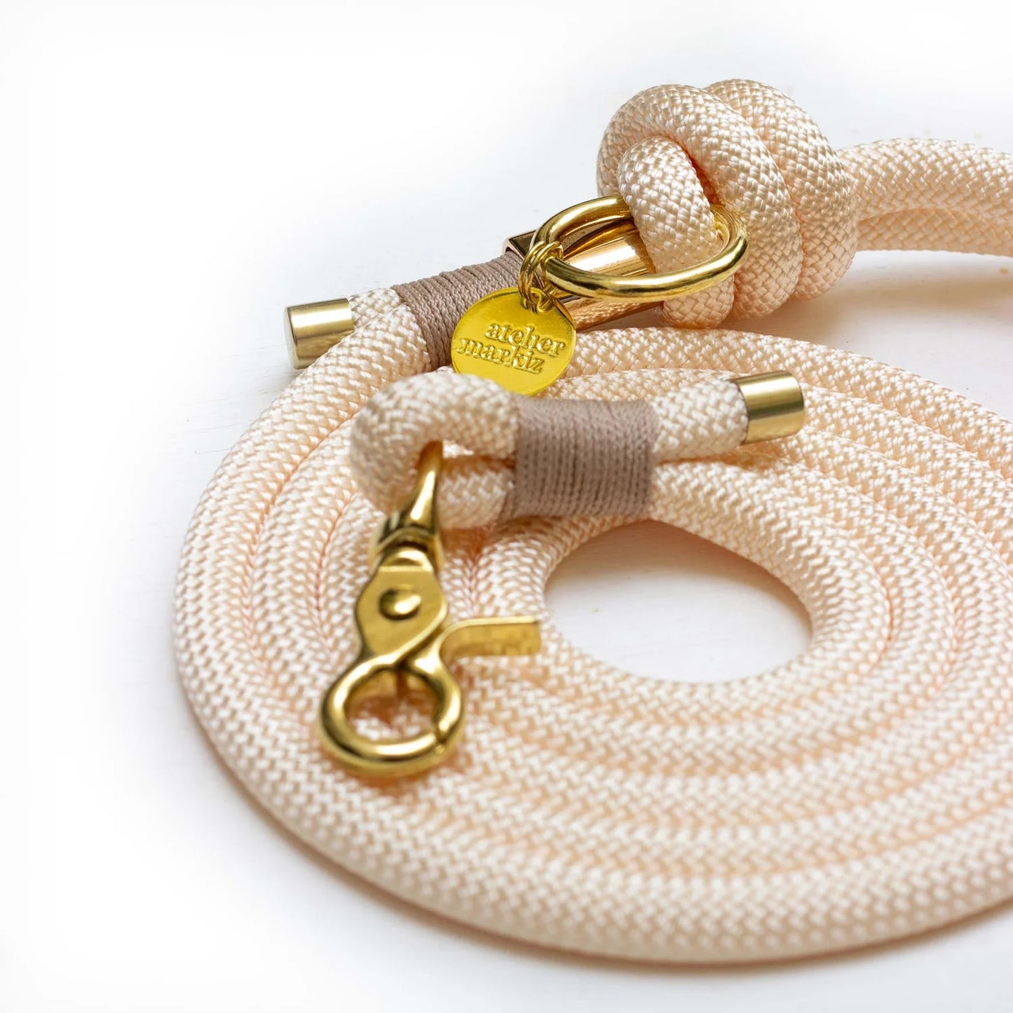 Rope Leash - Cream