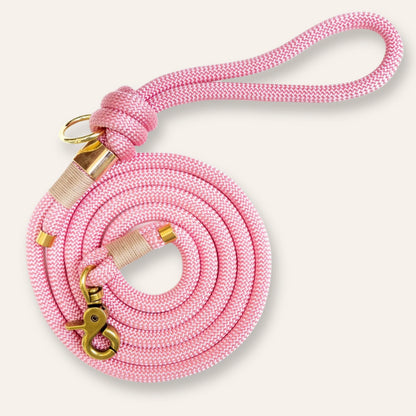 Rope Leash - Light Pink