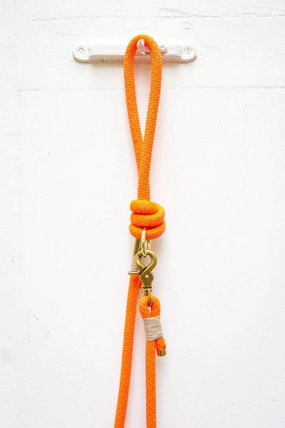 Rope Leash - Orange