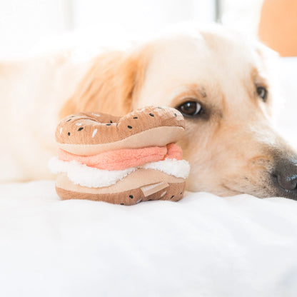 Bagel + Pickle Enrichment Toy