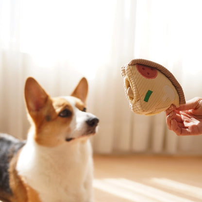 Deep Dish Pizza Enrichment Toy