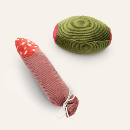 Olive + Salami Enrichment Toy