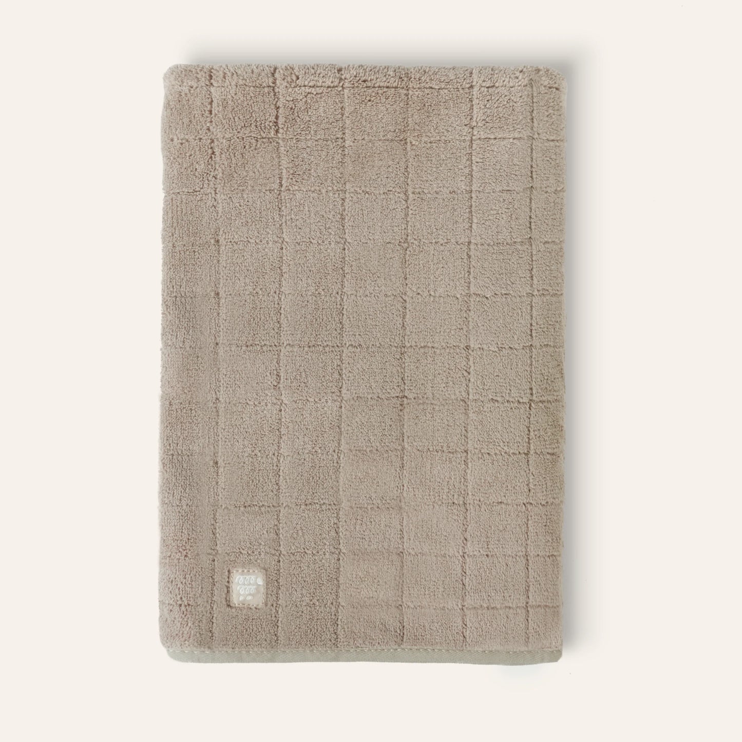 Baby Fleece Towel - Tan