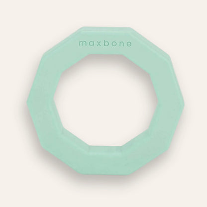 Decagon Rubber Toy - Mint Green