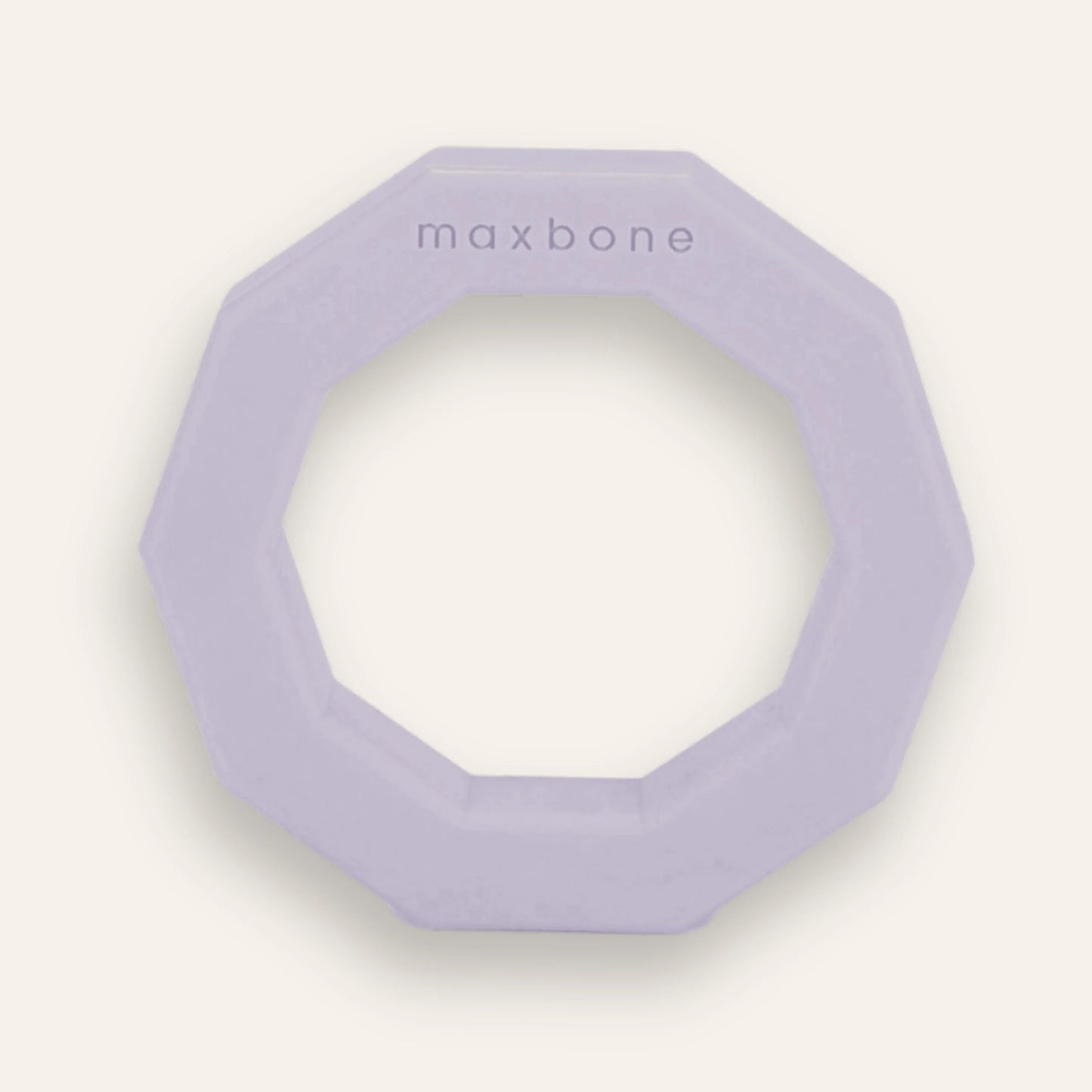 Decagon Rubber Toy - Purple