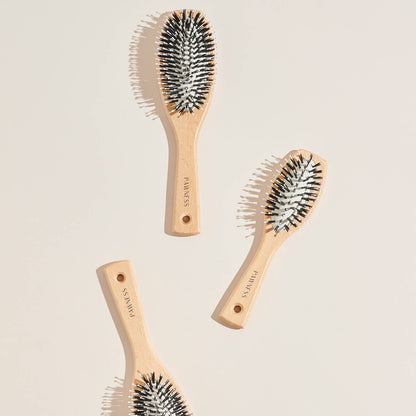 Large Vegan Wooden/Nylon Brush