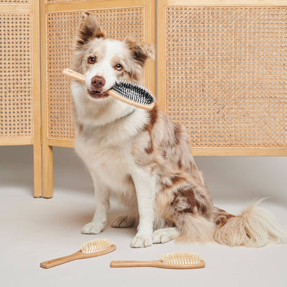 Large Vegan Wooden/Nylon Brush