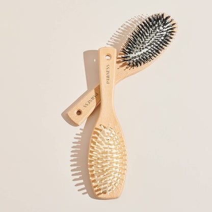 Large Vegan Wooden/Nylon Brush