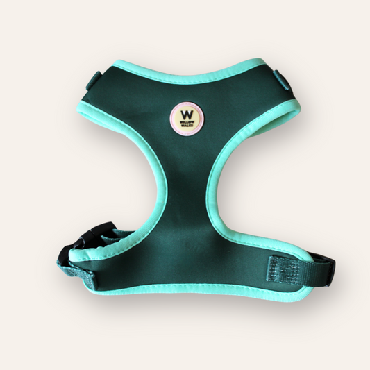 Adjustable Harness - Dark Green / Blue